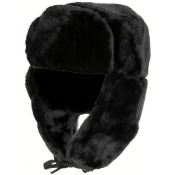 Rysk pälsmössa - Svart