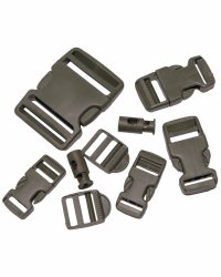 Mil-Tec Spännen 9 delar - Grön