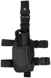 Svart Pistol hölster, högerhänt
