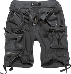 svarta brandit shorts