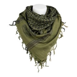 PLO Scarf - Svart/Grön