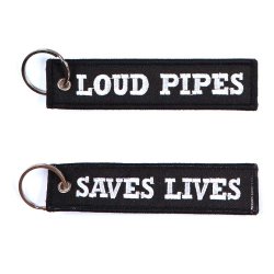 Nyckelring - Loud pipes saves lives