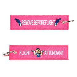 Nyckelring - RBF + Flight Attendant