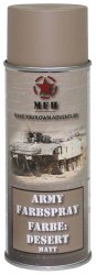 Militärfärg desert spray