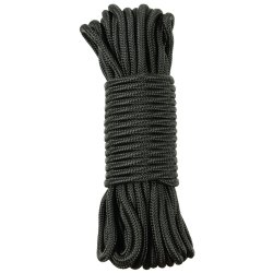 Rep Svart, 5 mm - 15 Meter
