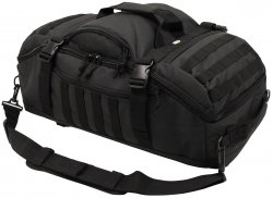 Duffel Backpack, Svart - 48 Liter