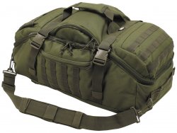 Duffel Backpack, Grön - 48 Liter
