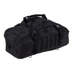Svart taktisk weekendväska (3in1) - 80 liter