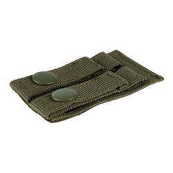 MOLLE patchadapter med kardborre, Liten - Grön