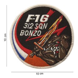 Textile badge - F-16 bonzo