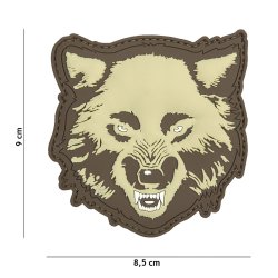 Kardborrepatch - Wolf coyote