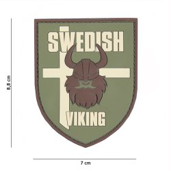 Kardborrepatch - Swedish Viking green