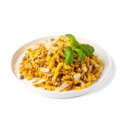 Krämig pasta med nötkött