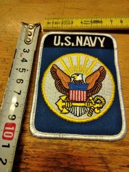Tygmärke US Navy