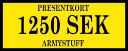 Gift card - 1250 Sek