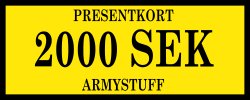 Gift card - 2000 Sek