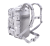 Ryggsäck, Blizzard Camo - 20 liter