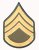 Textile badge - US Staff Sergeant