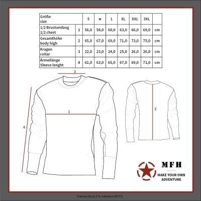 Zoom bild av navy tröja