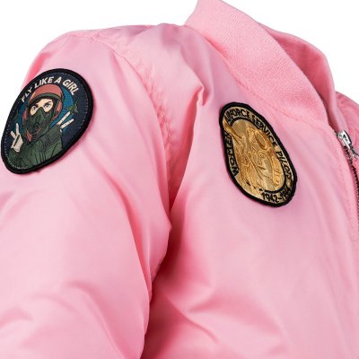 Zoom bild av Rosa barn bomberjacka - MA1