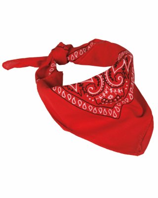 Zoom bild av Western bandana - Röd