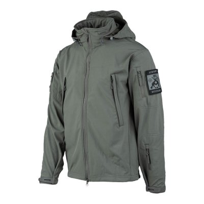 Zoom bild av Wolf Grey taktisk softshelljacka 