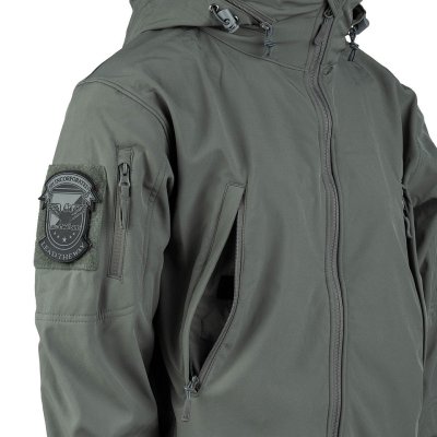 Zoom bild av Wolf Grey taktisk softshelljacka 