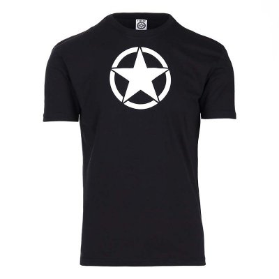 Zoom bild av T-Shirt, Svart - White star