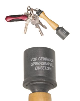 Zoom image of Hand grenade keychain