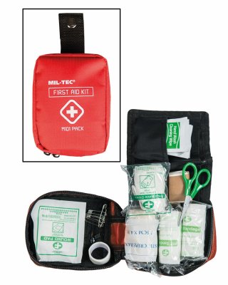 Zoom image of First aid kit, MIDI - Red