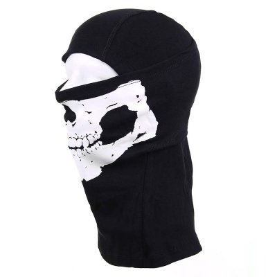 Zoomaa kuva kohteesta Balaclava skull - Musta