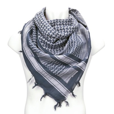 Zoom bild av PLO Scarf - Blå/vit