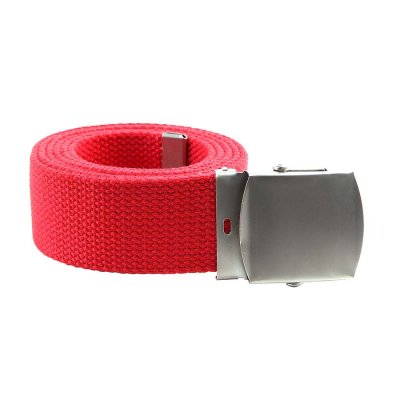 Zoom image of Fabric belt - Red