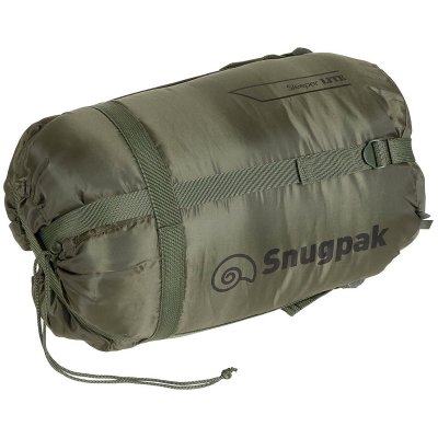 Zoom bild av snugpak utrustning