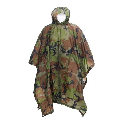Zoomaa kuva kohteesta Poncho, ripstop - Woodland