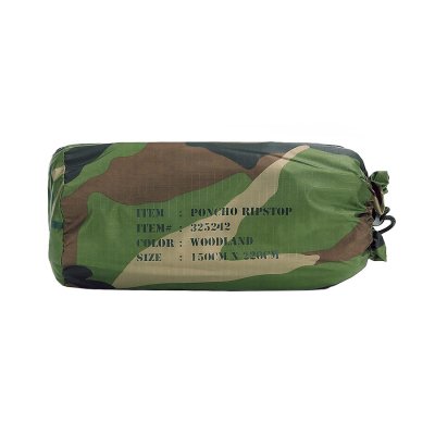 Zoomaa kuva kohteesta Poncho, ripstop - Woodland 