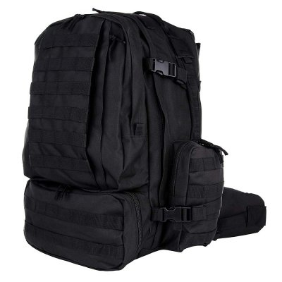 Zoom bild av Ryggsäck "Assault pack" Svart - 60 Liter
