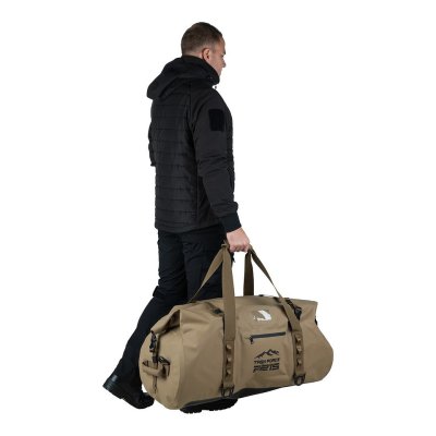 Zoom bild av Vattentät Duffelbag, Coyote - 90 liter