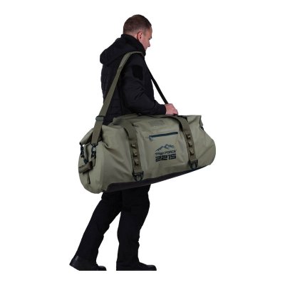 Zoom bild av Vattentät Duffelbag, Grön - 90 liter