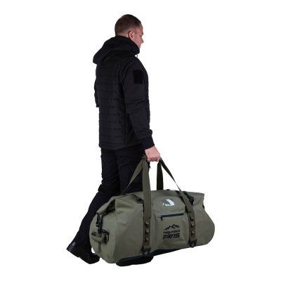 Zoom bild av Vattentät Duffelbag, Grön - 90 liter