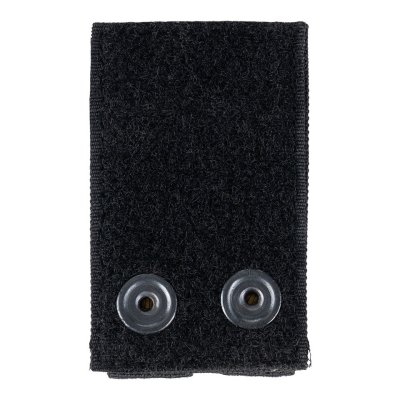 Zoom bild av MOLLE patchadapter med kardborre, Liten - Svart