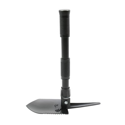 Zoom bild av Svart liten hopfällbar spade, 2 i 1