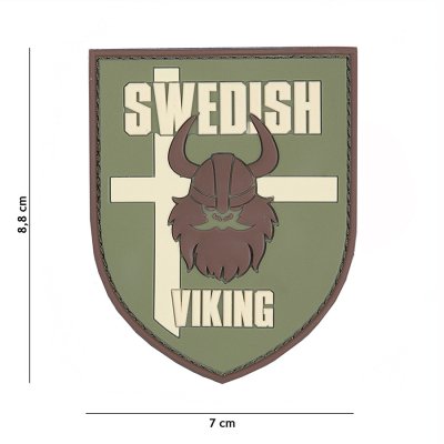 Zoom bild av Kardborrepatch - Swedish Viking green
