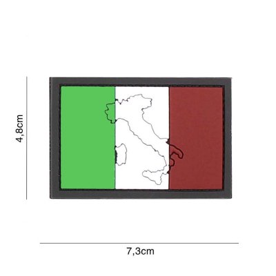 Zoom image of Velcro patch - Italy with contour