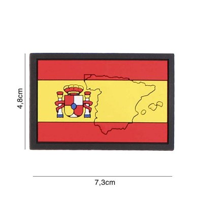 Zoom image of Velcro patch - Spain with contour