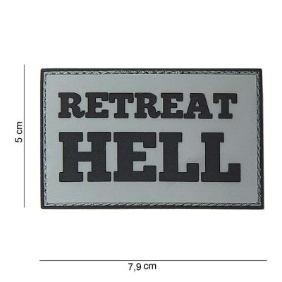 Zoom image of Velcro patch - Retreat Hell