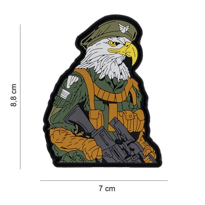 Zoom image of Velcro patch - Dangerous eagle