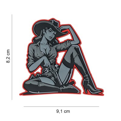 Zoom image of Velcro patch - Cowgirl 