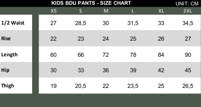 Zoom bild av Barn BDU byxor