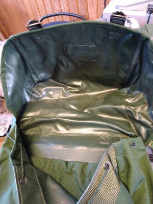 Zoom bild av haglöfs ryggsäck